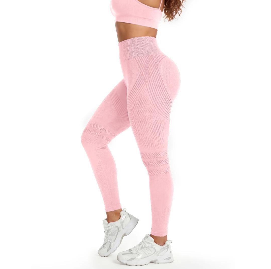 Leggings Rosa Seitenansicht