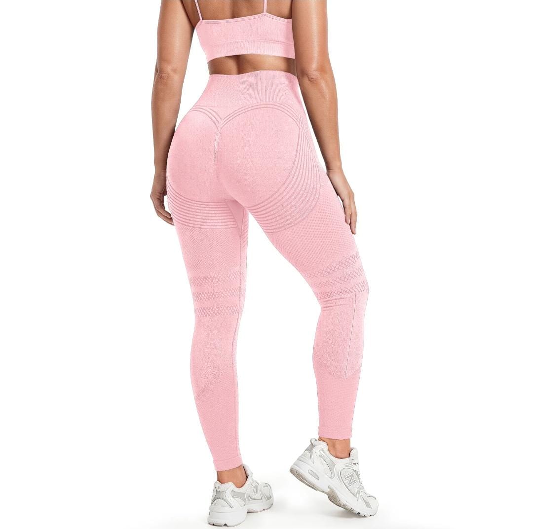 Leggings Rosa Rückansicht