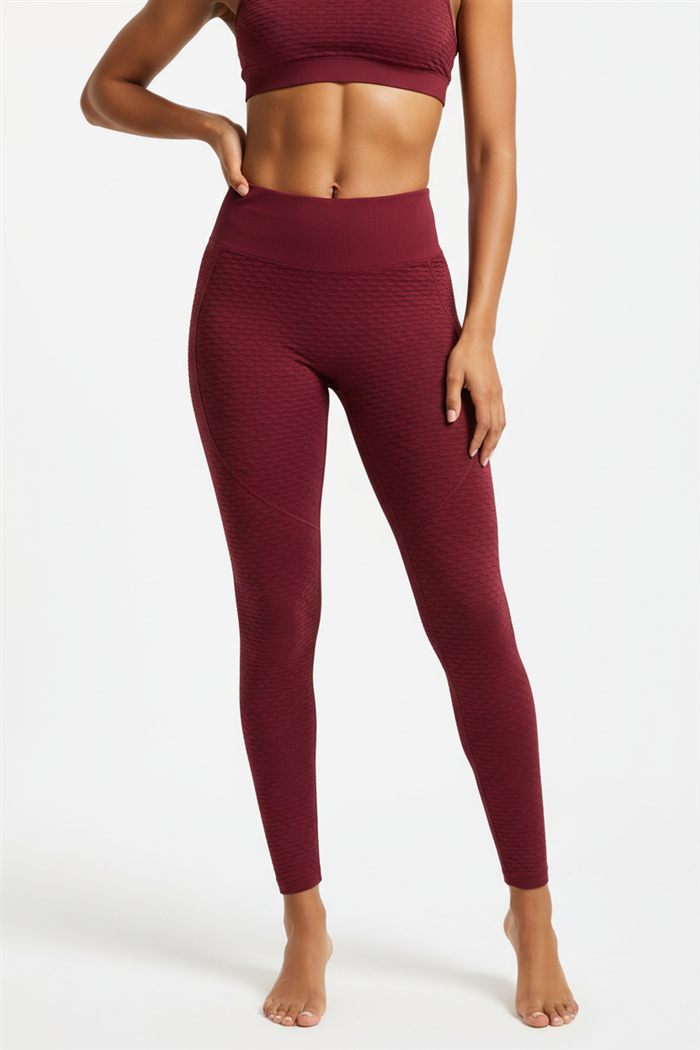 likemyself Leggings in Bordeaux